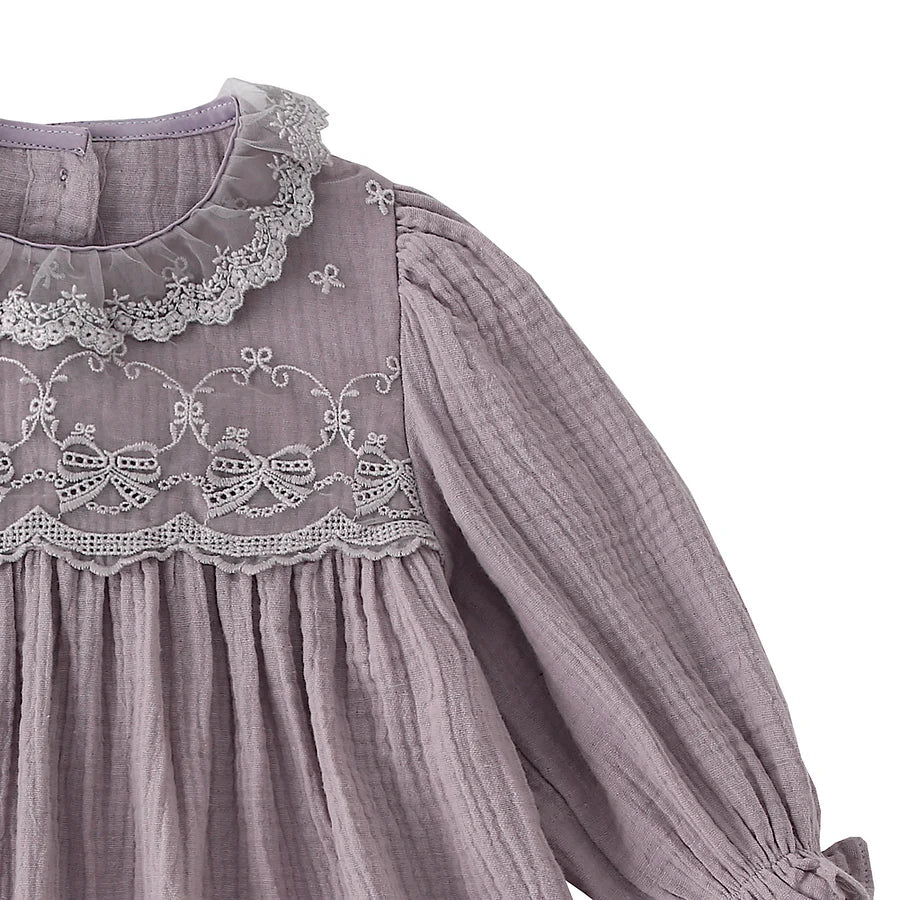 Camille Romper - Lavender