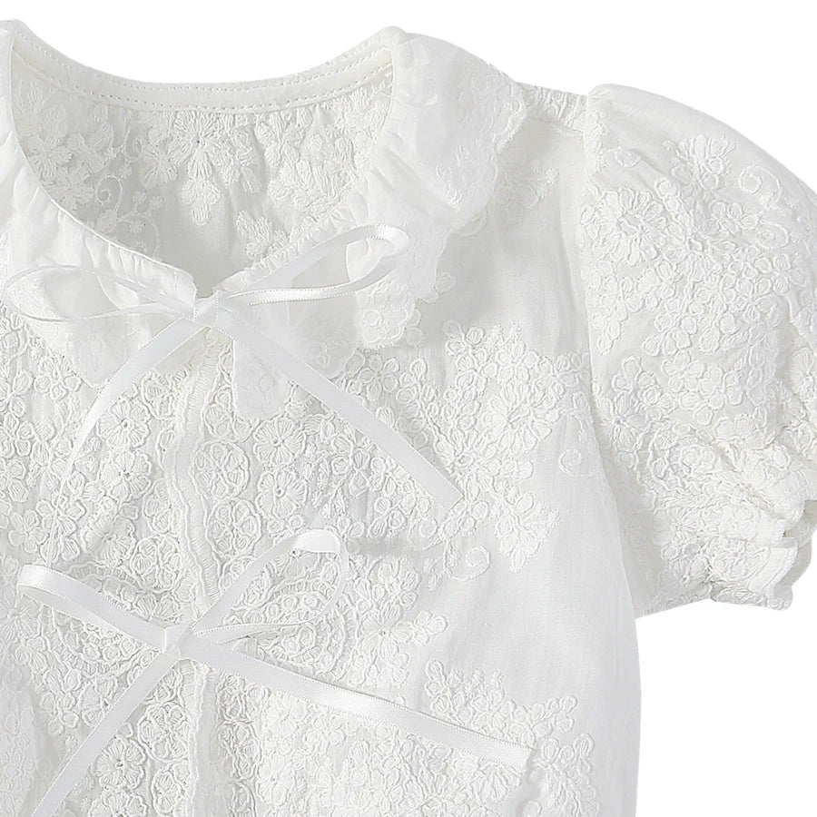 Flora Blouse - White
