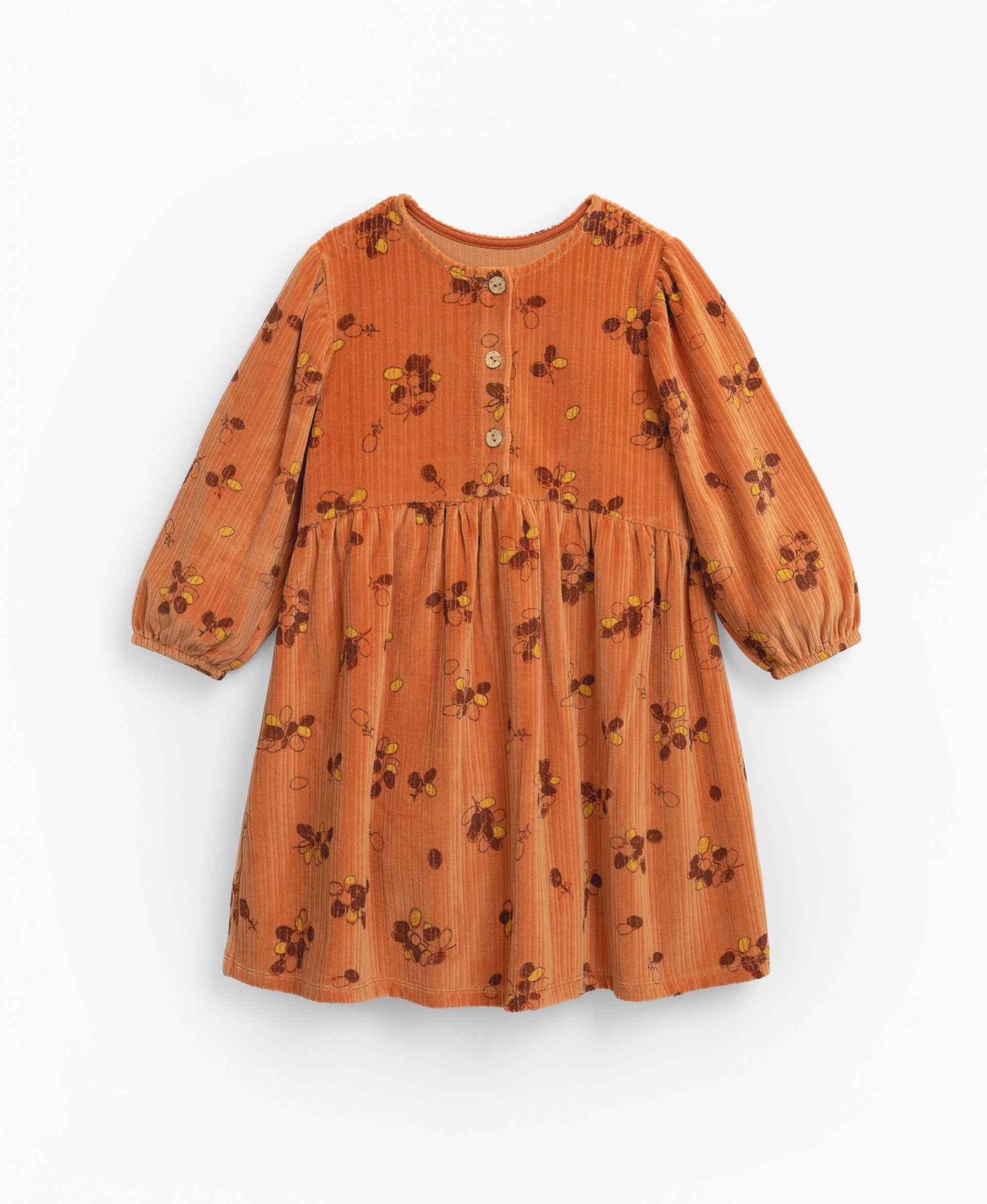 Velvety, jersey-stitch dress with print – Mimosa Concept Store