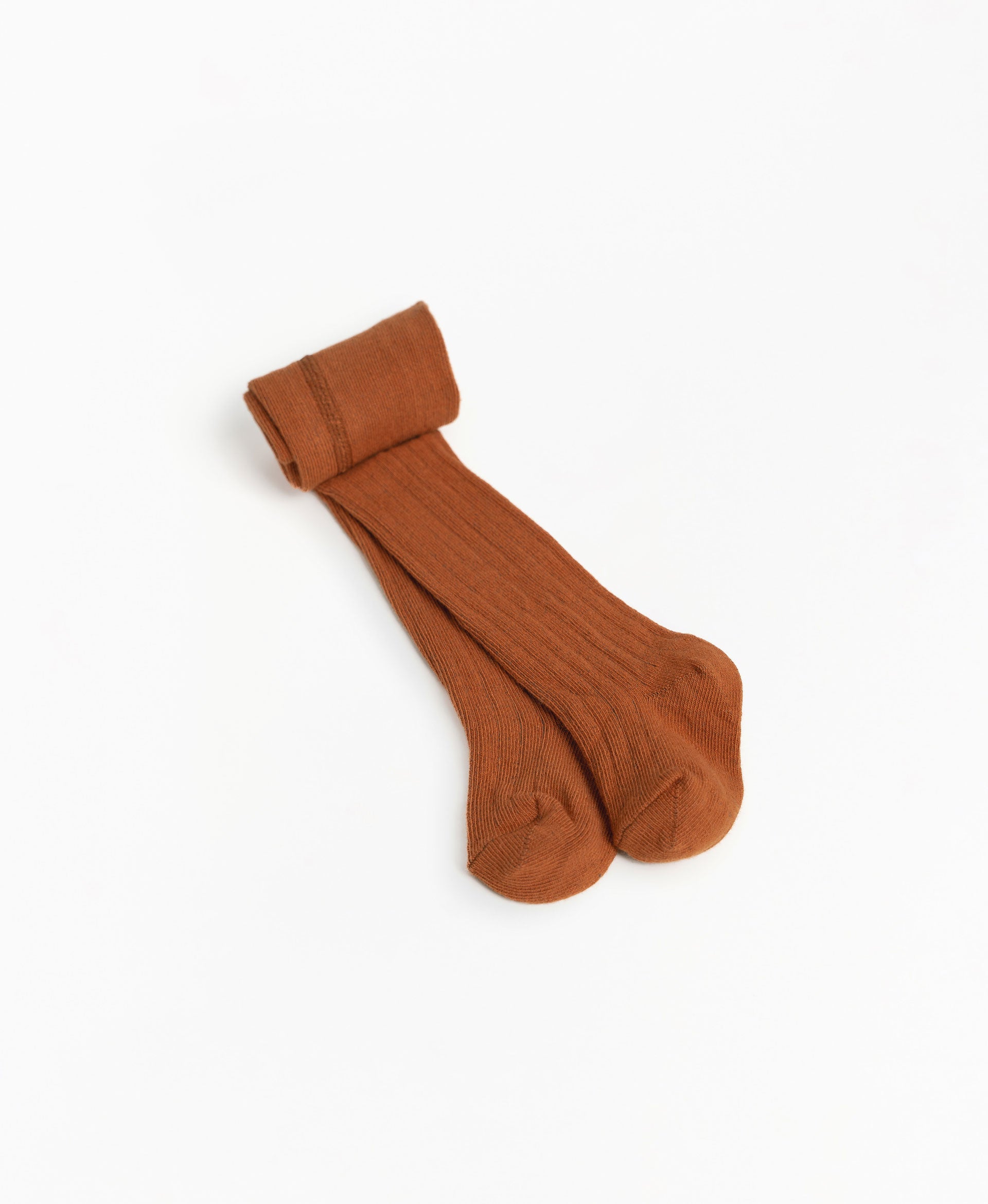 Tights in a mixture of organic cotton and polyamide