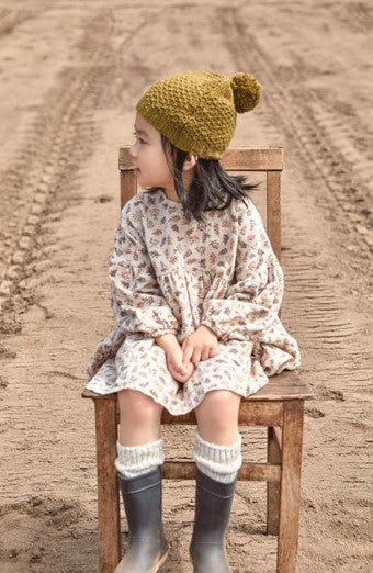 Woven organic cotton dress