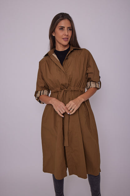 Cord - Brown long jacket