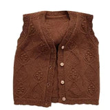 Jade Vest - Brown