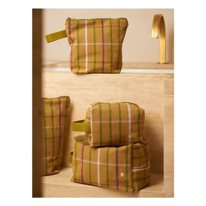 Cube Scotty toiletry bag | Mustard