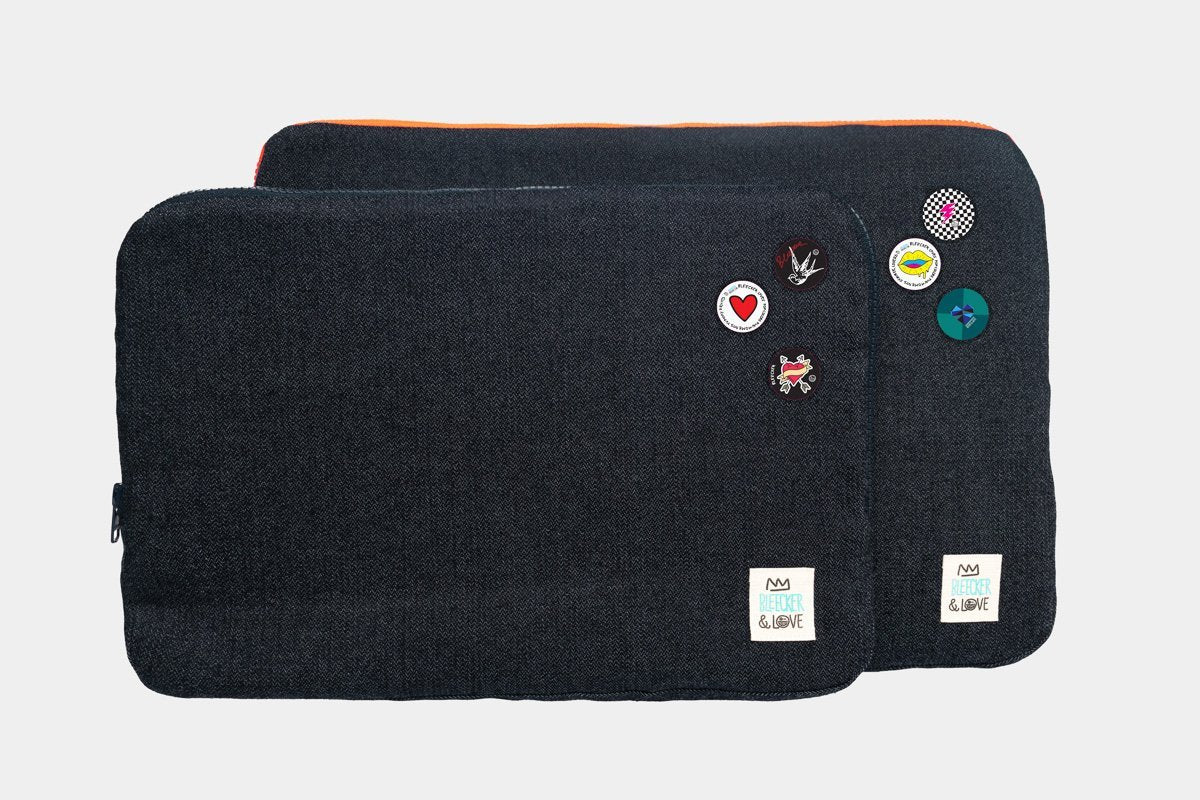 DENIM LAPTOP CASE