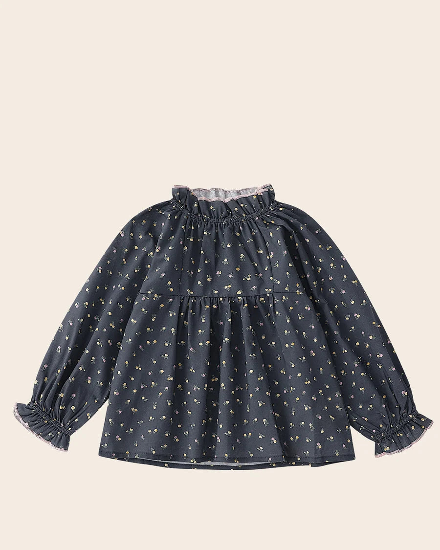 Emma Blouse and Bloomer Set - Black
