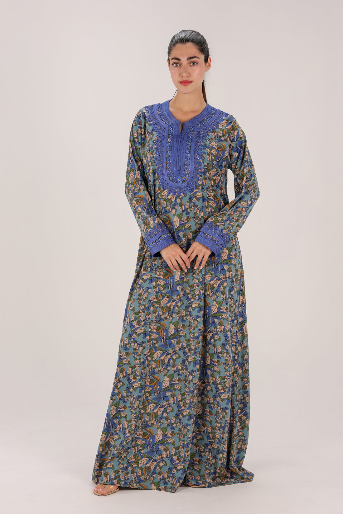 Azure Garden Kandora / Kaftan