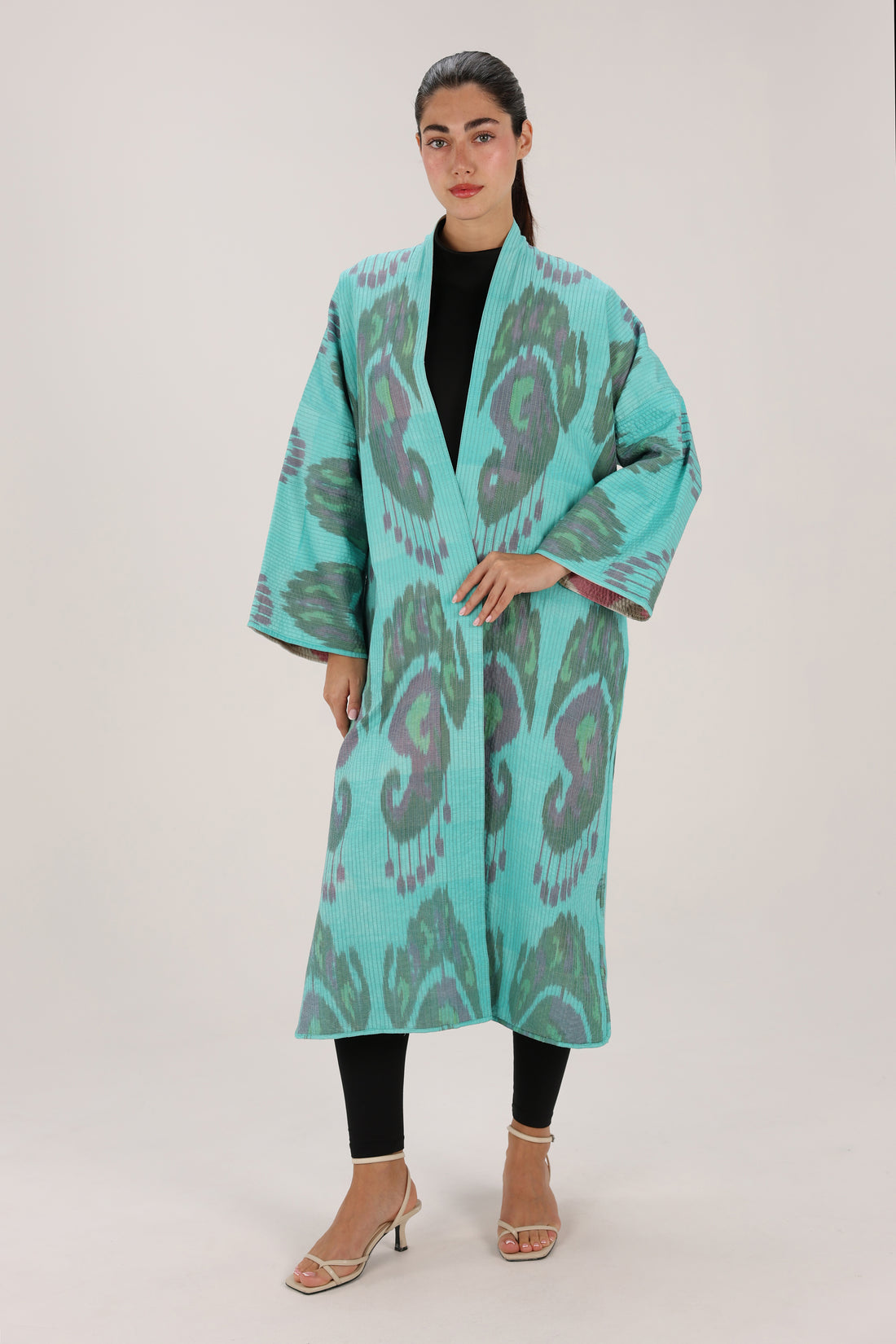 Elif Reversible Ikat Jacket