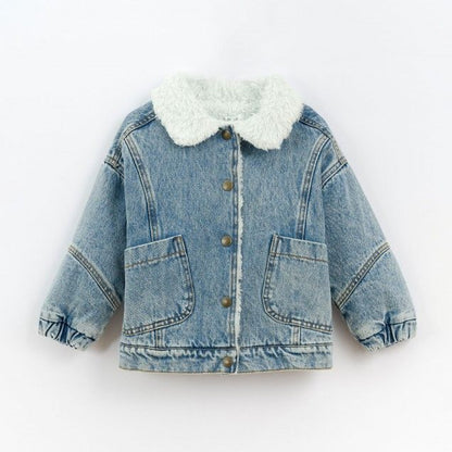 Denim jacket with lining