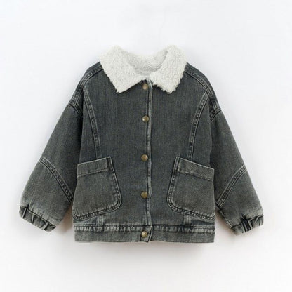 Denim jacket with lining