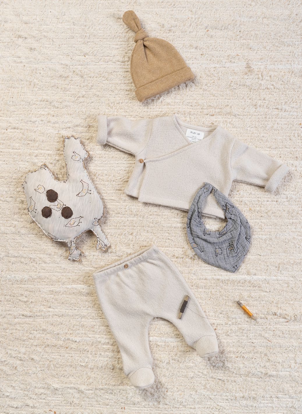 Jersey stitch set made of recycled fibres | Mother Lúcia