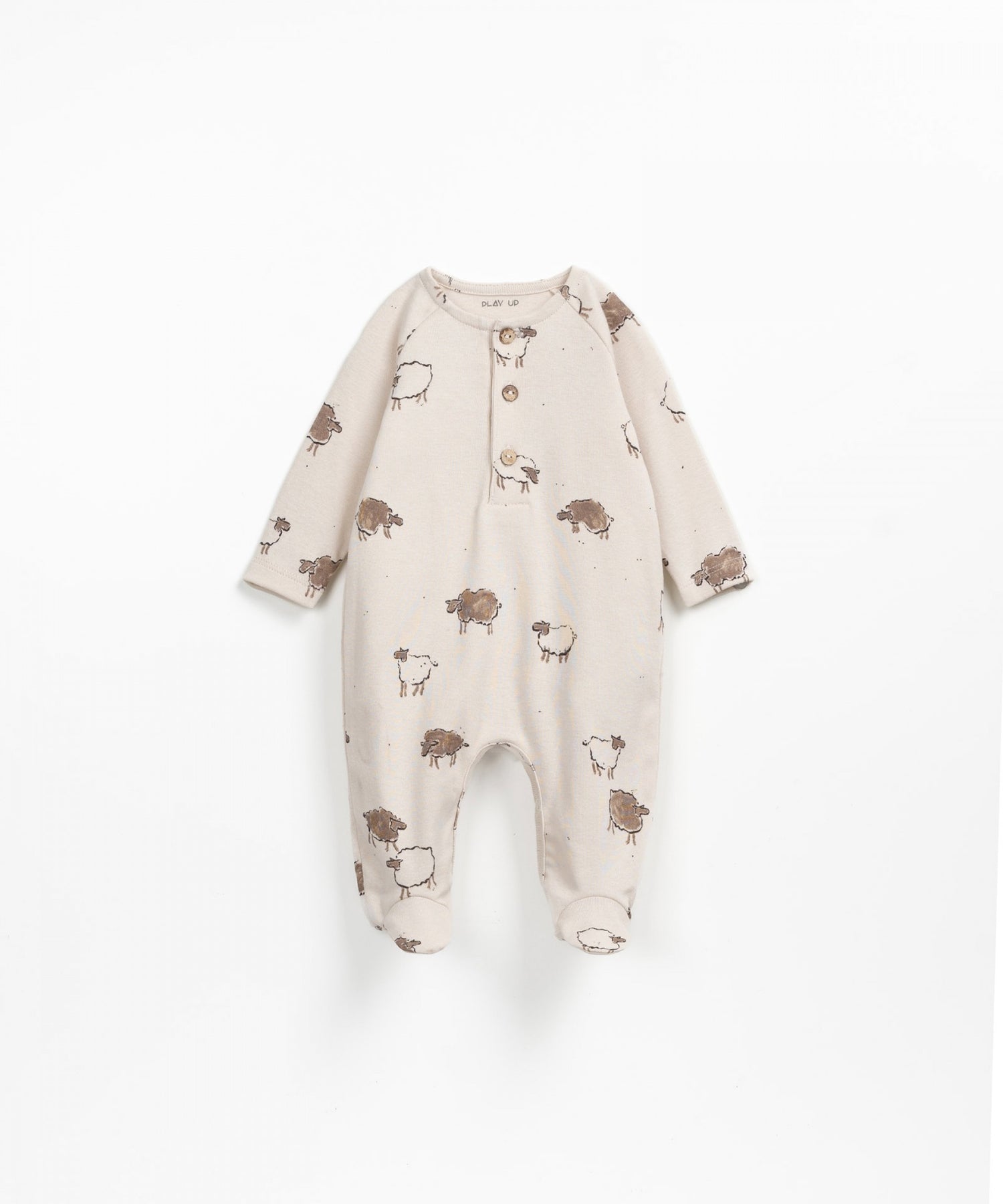 Jumpsuit with sheep print