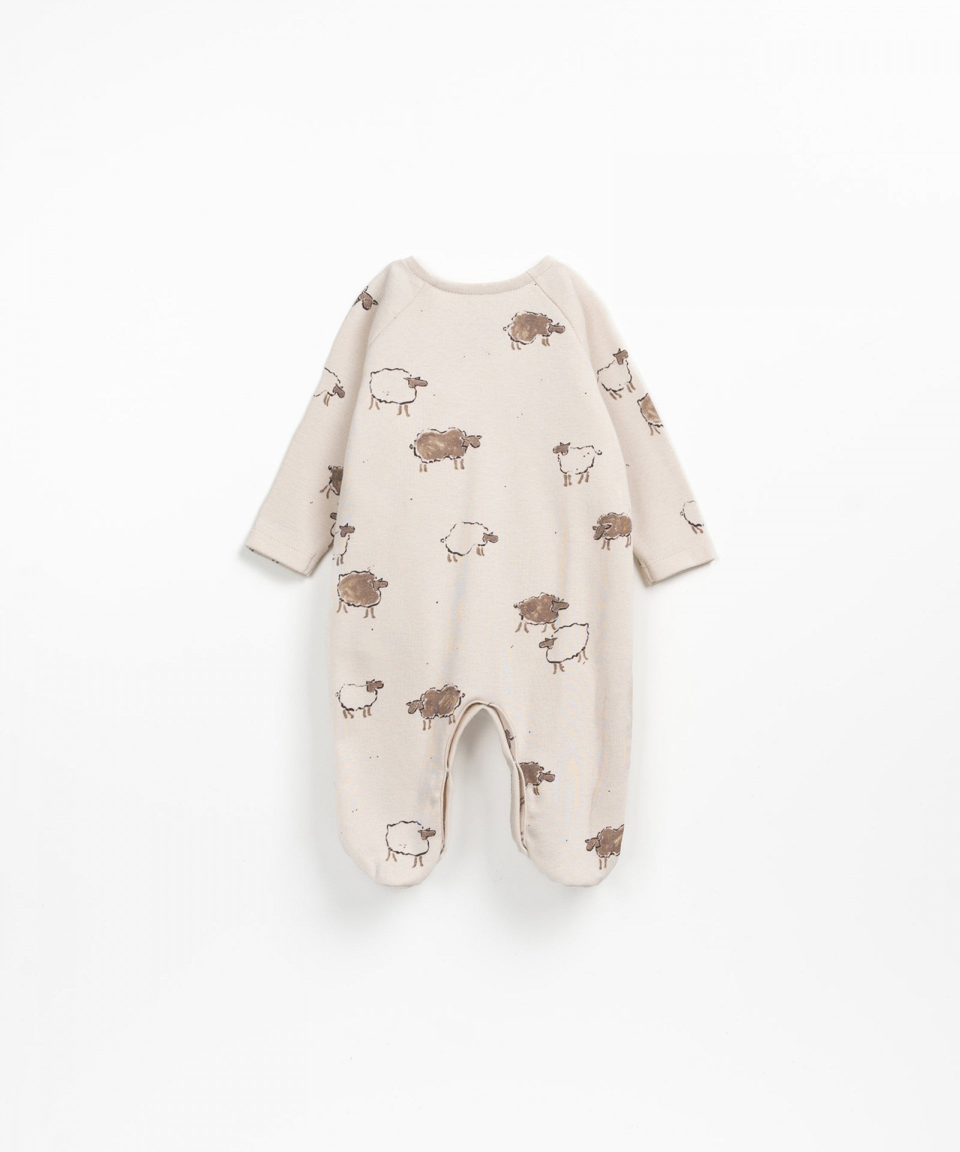 Jumpsuit with sheep print