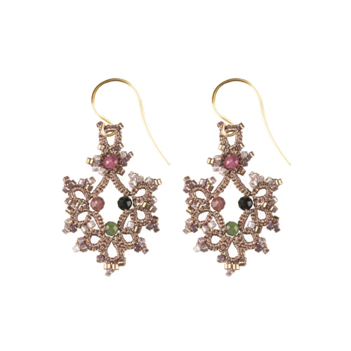 KORA EARRINGS TOURMALINE | أقراط كورا تورمالين