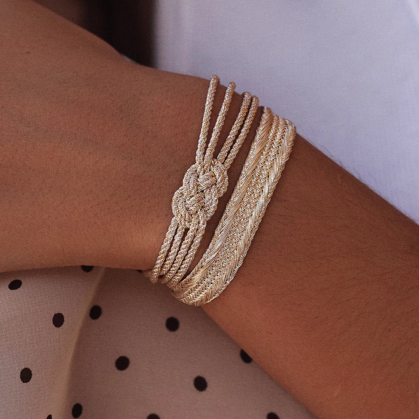 Nerry Bracelet - Gold &amp; Silver