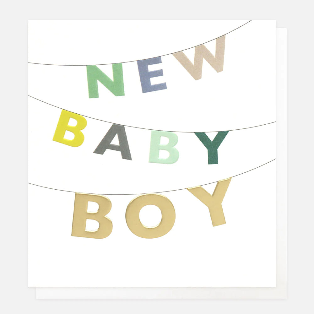 New Baby Boy Card