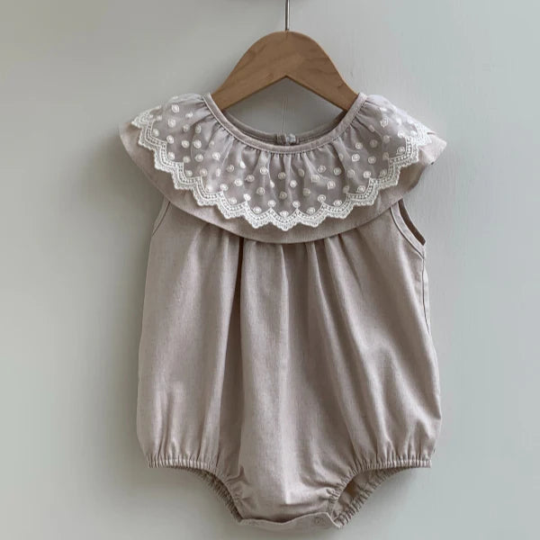 Oceane Romper - Gray