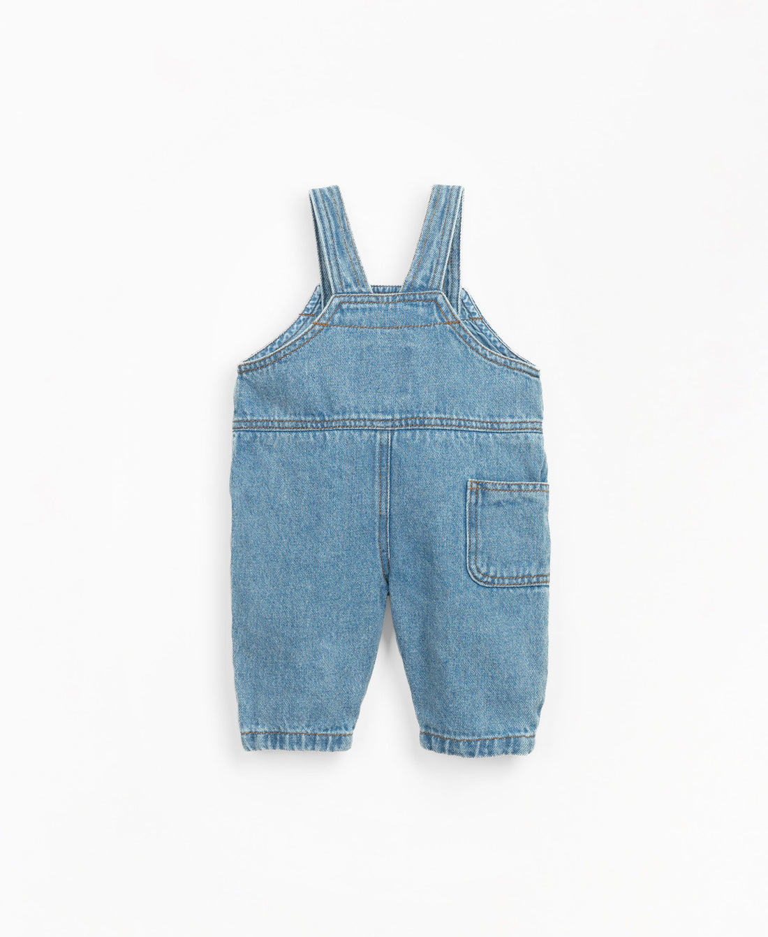 Denim jumpsuit with recycled fibres