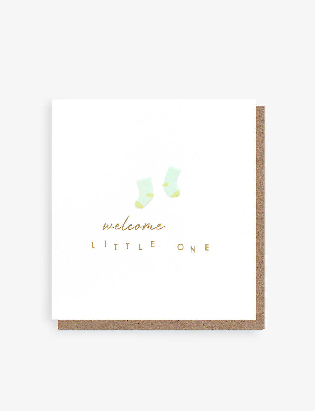 Welcome Little One greetings card