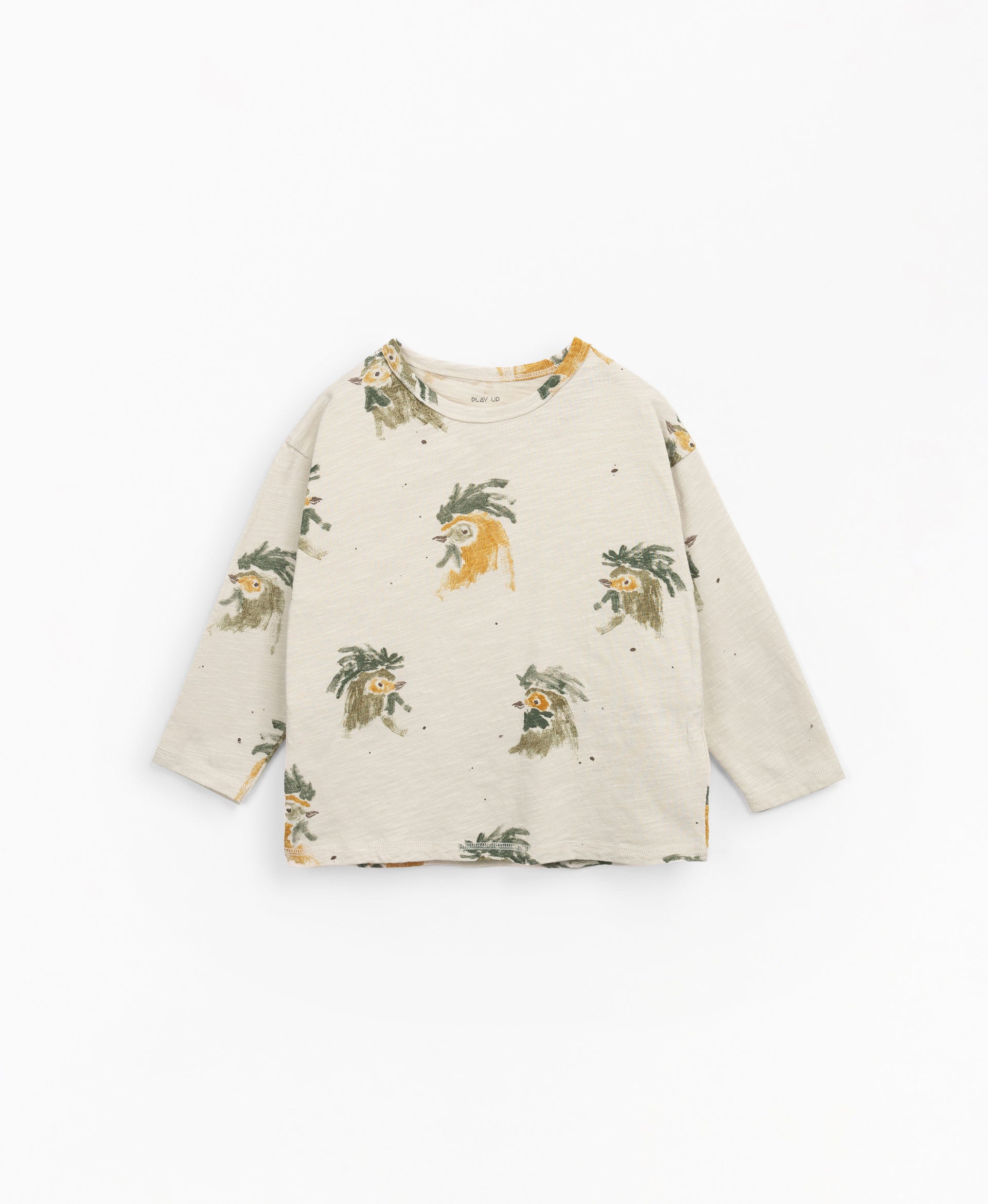 T-shirt with chicken print