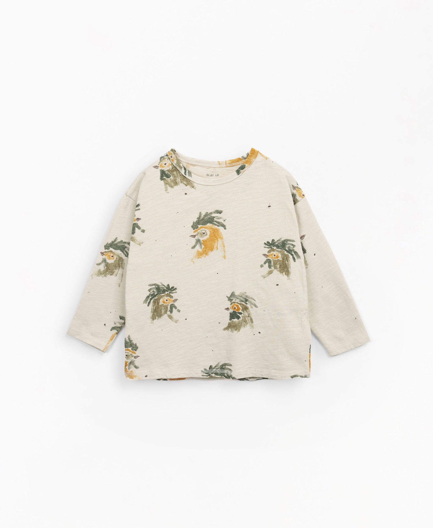 Organic cotton T-shirt in with print