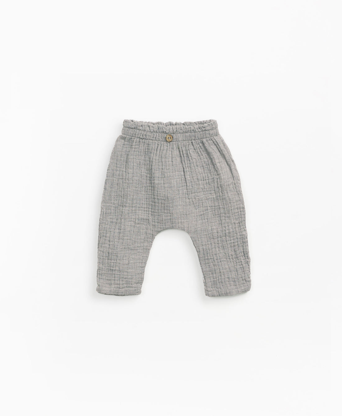 Woven organic cotton trousers