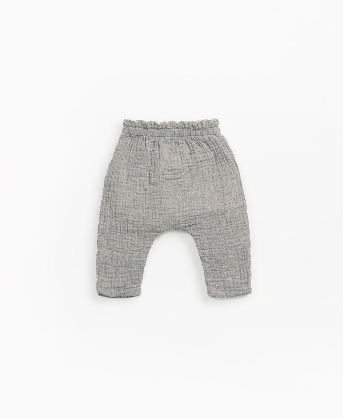 Woven organic cotton trousers