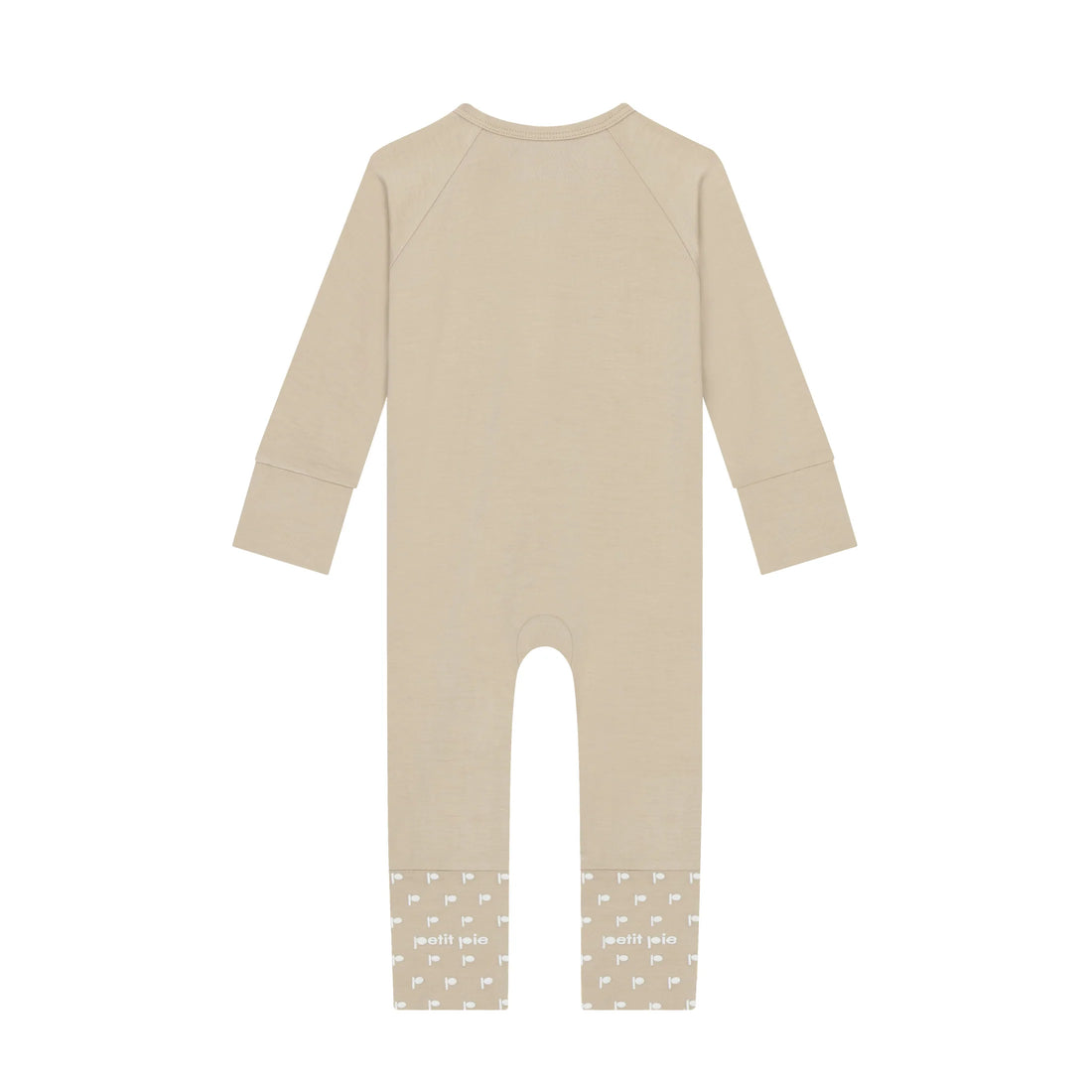 Zip Sleepsuit - Biscuit