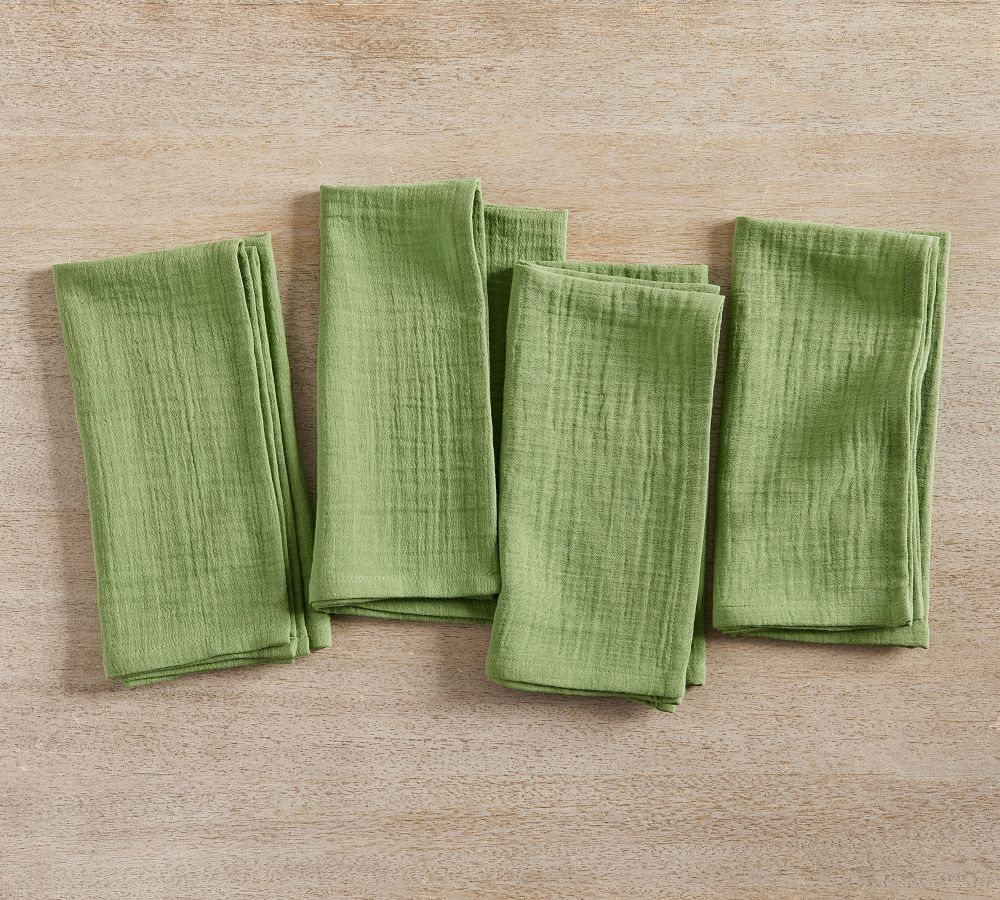 Monique Lhuillier Paola Textural Napkins - Set of 4