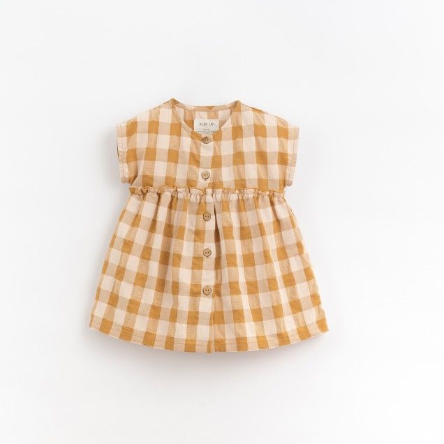 VICHY WOVEN DRESS