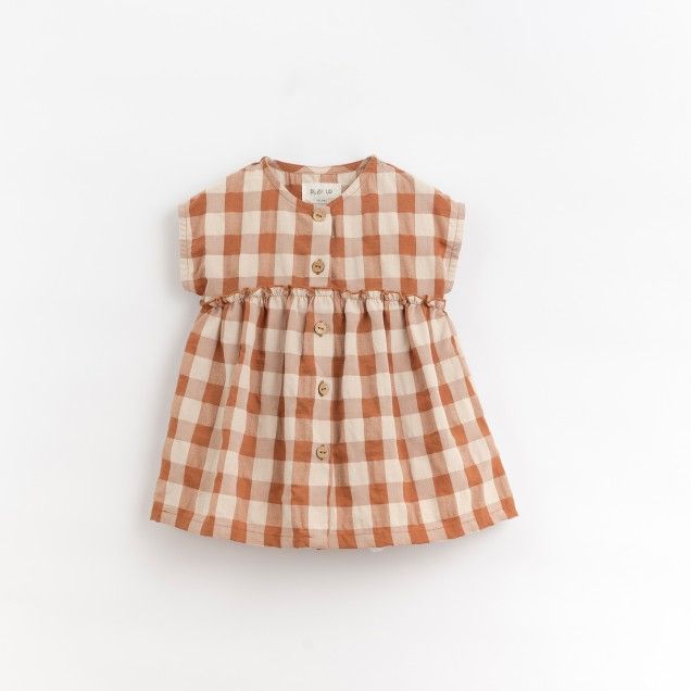 VICHY WOVEN DRESS