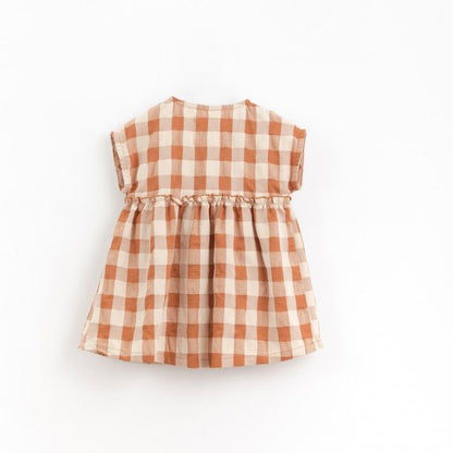 VICHY WOVEN DRESS