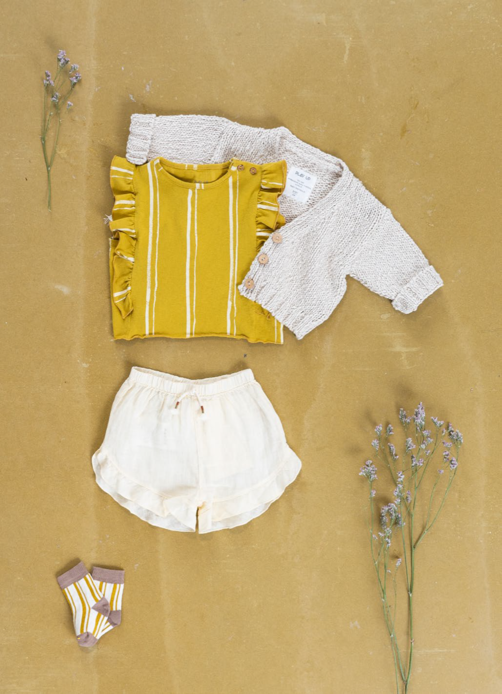 LINEN SHORTS