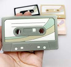 Cassette Tape - Clip on Teether